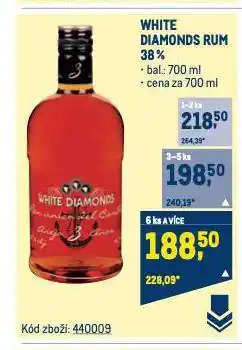Makro White diamonds rum nabídka