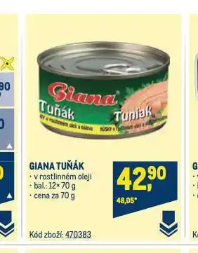 Makro Giana tuňák nabídka