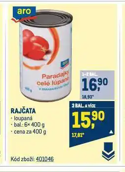 Makro Rajčata nabídka