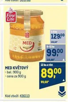 Makro Med květový nabídka