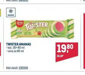 Makro Twister zmrzlina nabídka