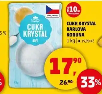 Penny Market CUKR KRYSTAL KARLOVA KORUNA nabídka