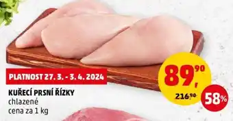 Penny Market KUŘECÍ PRSNÍ ŘÍZKY nabídka