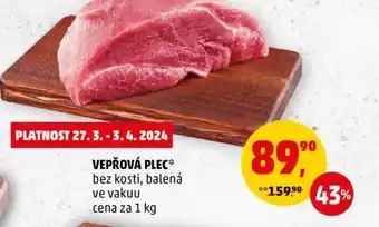 Penny Market VEPŘOVÁ PLEC nabídka
