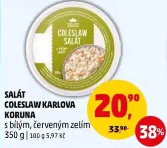 Penny Market SALÁT COLESLAW KARLOVA KORUNA nabídka