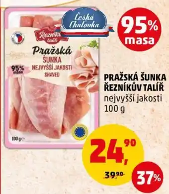 Penny Market PRAŽSKÁ ŠUNKA ŘEZNÍKŮV TALÍŘ nabídka