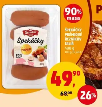 Penny Market ŠPEKÁČKY PRÉMIOVÉ ŘEZNÍKŮV TALÍŘ nabídka