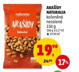 Penny Market ARAŠÍDY NATURALIA nabídka