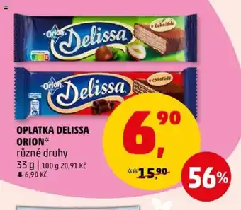 Penny Market OPLATKA DELISSA ORION nabídka