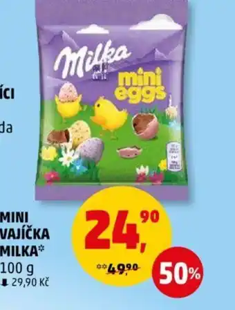 Penny Market MINI VAJÍČKA MILKA nabídka