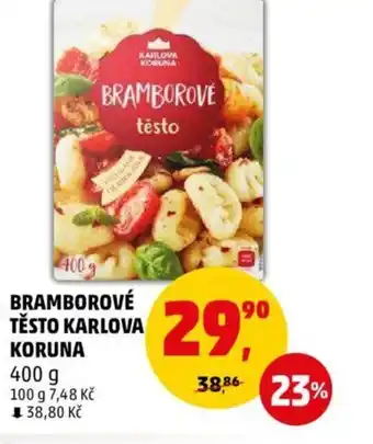 Penny Market BRAMBOROVÉ TĚSTO KARLOVA KORUNA nabídka