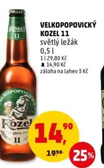 Penny Market VELKOPOPOVICKÝ KOZEL 11 0.5L nabídka