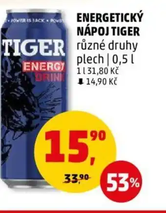 Penny Market ENERGETICKÝ NÁPOJ TIGER 0.5L nabídka