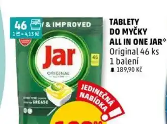 Penny Market TABLETY DO MYČKY ALL IN ONE JAR nabídka