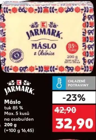 Kaufland Máslo nabídka
