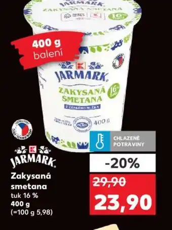 Kaufland Zakysaná smetana nabídka