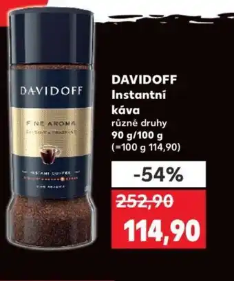 Kaufland DAVIDOFF Instantní Κάνα nabídka
