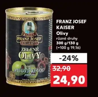 Kaufland FRANZ JOSEF KAISER Olivy nabídka