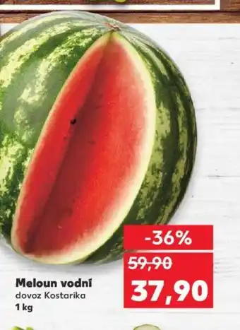 Kaufland Meloun vodní nabídka