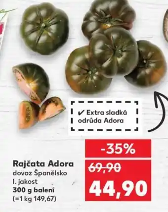 Kaufland Rajčata Adora nabídka