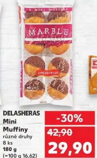 Kaufland DELASHERAS Mini Muffiny nabídka