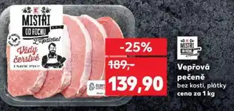 Kaufland Vepřová pečeně nabídka