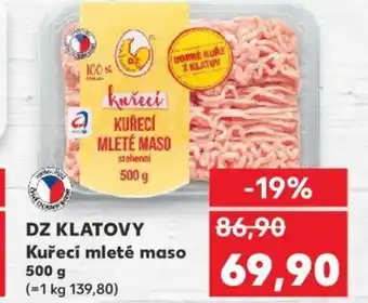 Kaufland DZ KLATOVY Kuřecí mleté maso nabídka
