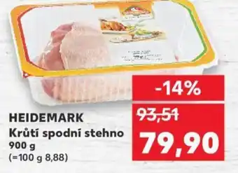 Kaufland HEIDEMARK Krůtí spodní stehno nabídka