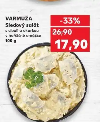 Kaufland VARMUŽA Sledový salát nabídka