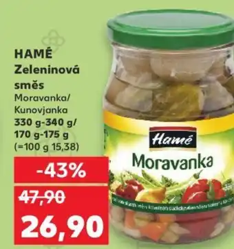Kaufland HAMÉ Zeleninová směs nabídka
