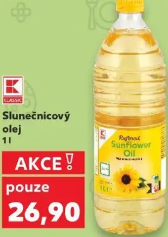 Kaufland Slunečnicový olej 1L nabídka