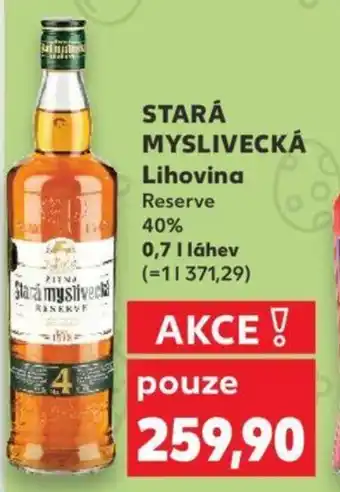 Kaufland STARÁ MYSLIVECKÁ Lihovina 0.7L nabídka