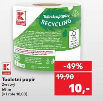 Kaufland Toaletní papír nabídka