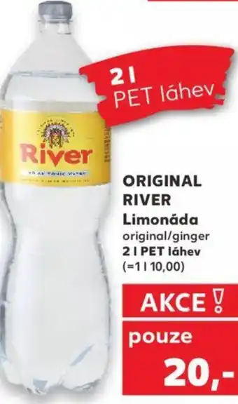 Kaufland ORIGINAL RIVER Limonáda 2L nabídka