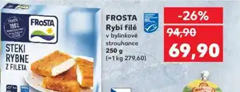 Kaufland FROSTA Rybí filé nabídka
