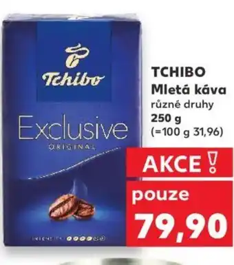 Kaufland TCHIBO Mletá káva nabídka