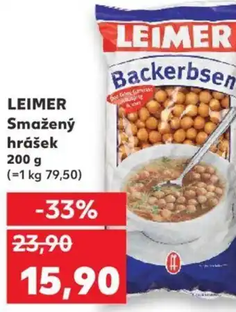 Kaufland LEIMER Smažený hrášek nabídka