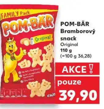 Kaufland POM-BÄR Bramborový snack nabídka