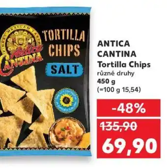 Kaufland ANTICA CANTINA Tortilla Chips nabídka