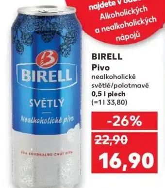 Kaufland BIRELL Pivo 0.5L nabídka