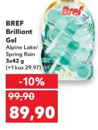 Kaufland BREF Brilliant Gel nabídka