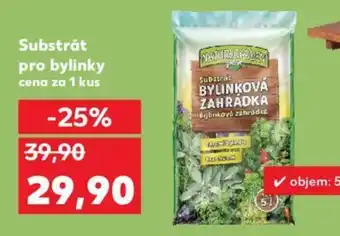 Kaufland Substrát pro bylinky nabídka