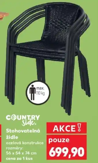 Kaufland Stohovatelná židle nabídka
