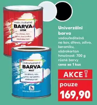 Kaufland Univerzální barva nabídka