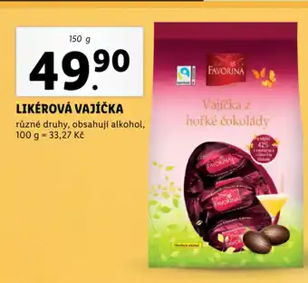 Lidl LIKÉROVÁ VAJÍČKA nabídka