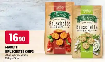 Terno MARETTI BRUSCHETTE CHIPS nabídka