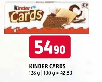 Terno KINDER CARDS nabídka