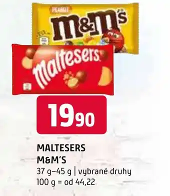 Terno MALTESERS M&M'S nabídka