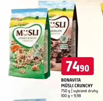 Terno BONAVITA MÜSLI CRUNCHY nabídka