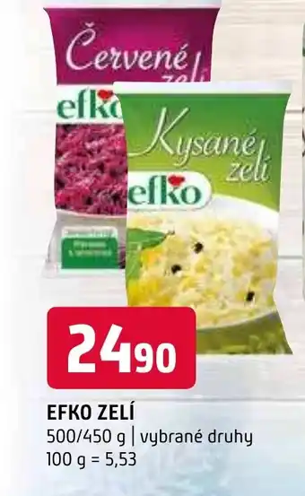 Terno EFKO ZELÍ nabídka